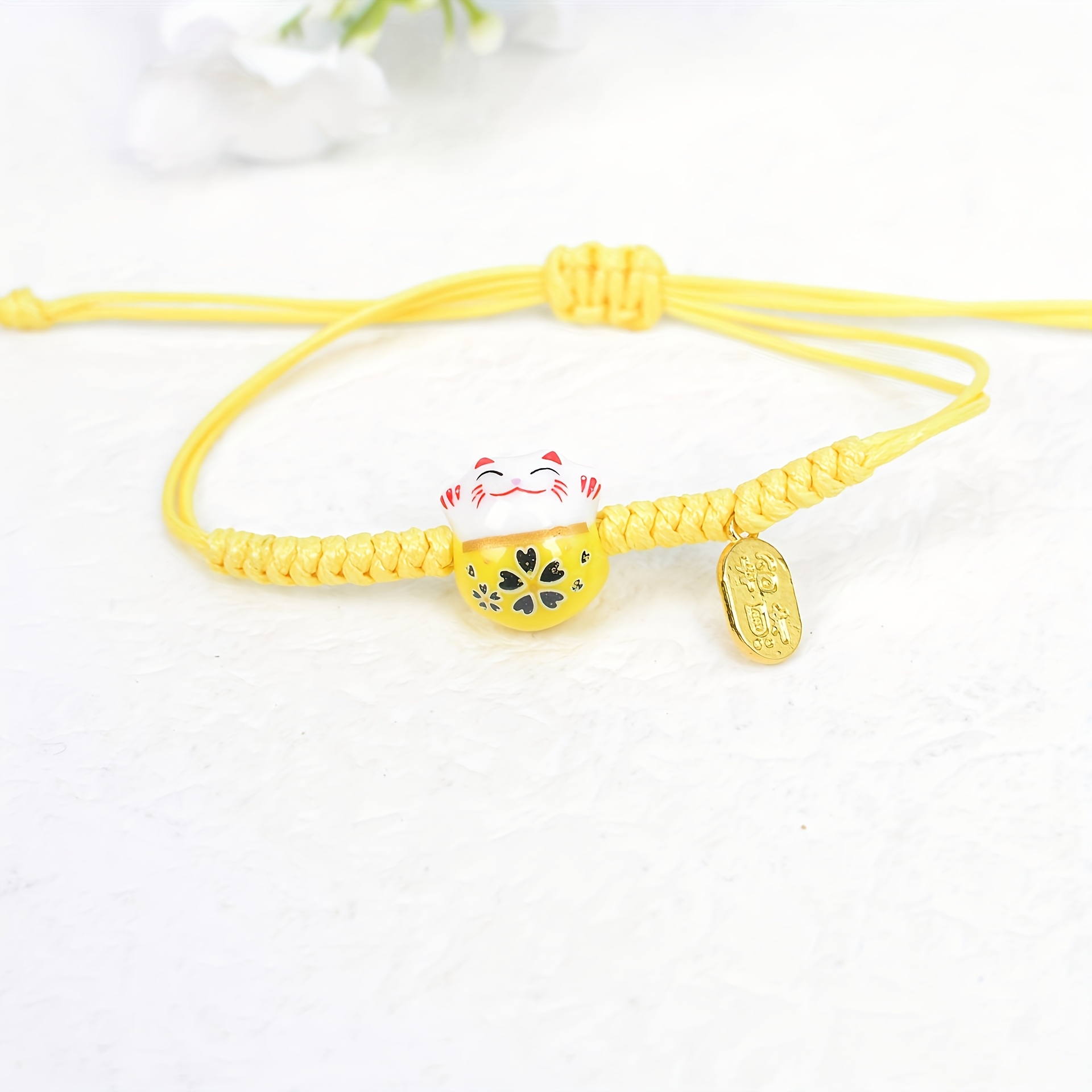 3pcs Bohemian Adjustable Woven Charm Bracelet Set